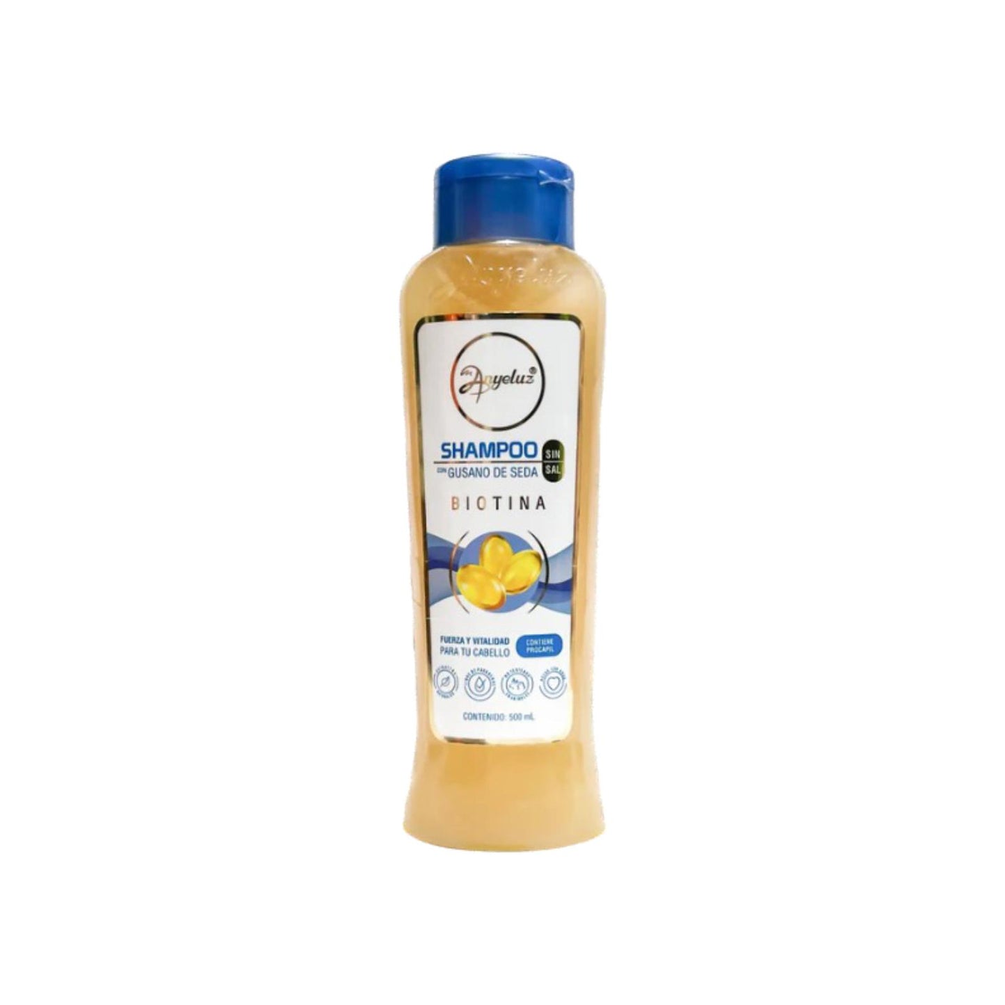 SHAMPOO GUSANO DE SEDA ANYELUZ