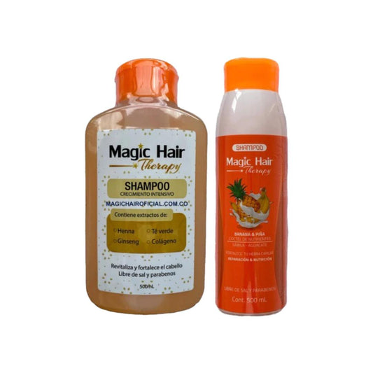 SHAMPOO CRECIMIENTO+SHAMPOO ANTICAIDA CABELLO